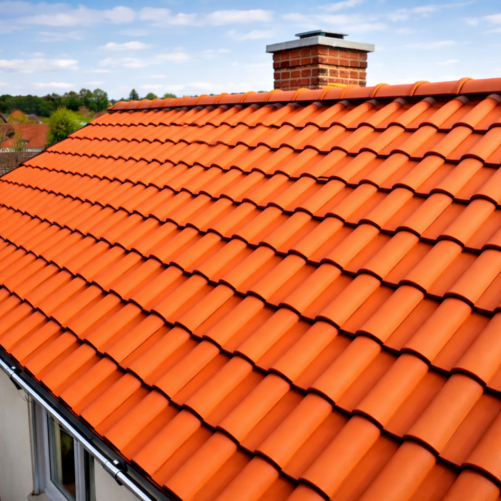 Toiture rénovée après remplacement des tuiles à Saint-Maurice-de-Beynost