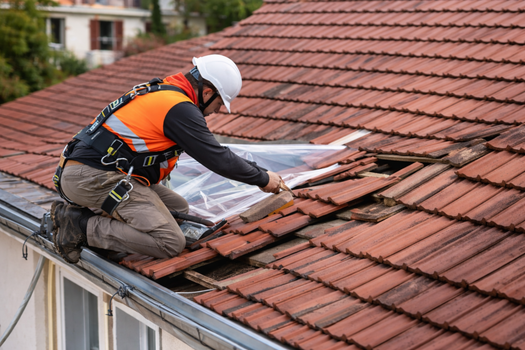 Dépannage urgent toiture à Rillieux-la-Pape