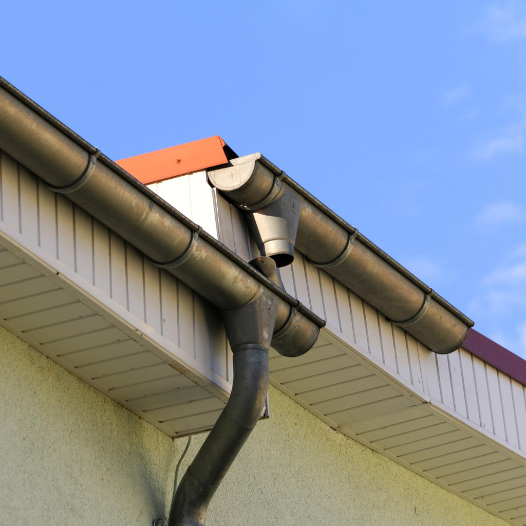Gouttières nettoyées après intervention à Rillieux-la-Pape