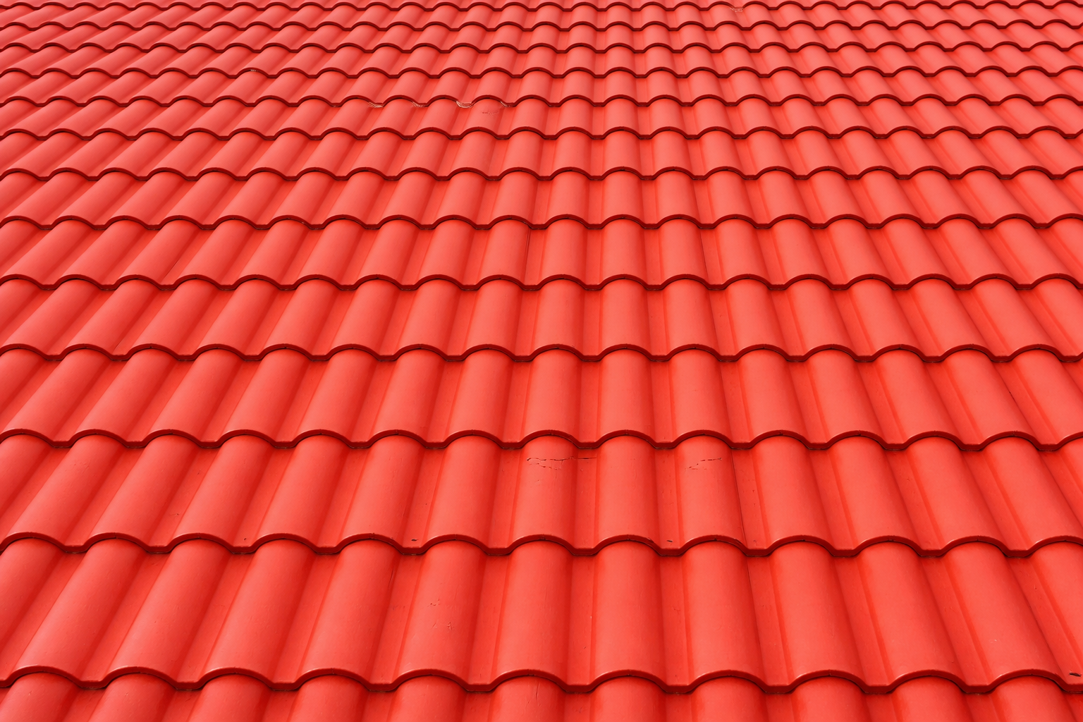 Toiture repeinte après intervention de peinture à Lyon